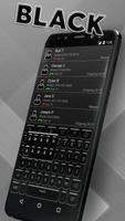 برنامه‌نما Keyboard Plus Black عکس از صفحه