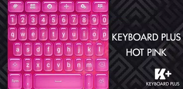Keyboard Plus Hot Pink