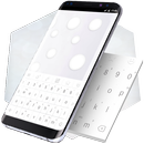 White Keyboard with Emojis for Android APK