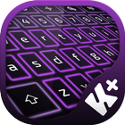 Icona Neon Violet Keyboard