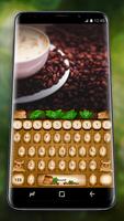 Coffee Keyboard Theme Poster