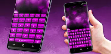 Color Purple Keyboard Theme