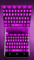 Color Purple Keyboard Theme screenshot 1