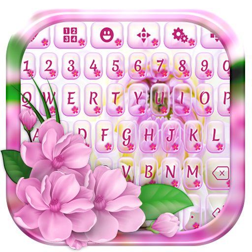Blumen-Tastatur