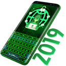 Hacker Teclas Verde Teclado APK