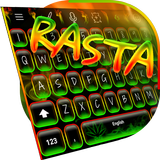 Rasta Keyboard Thema Zeichen