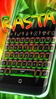 Rasta Keyboard Theme اسکرین شاٹ 1