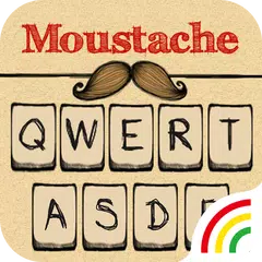 Mustache Theme - Keyboard Them アプリダウンロード
