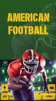 AmericanFootball Keyboard Them Affiche