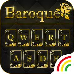 Gold Keyboard Theme - Baroque