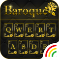 ”Gold Keyboard Theme - Baroque
