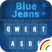 Blue Jeans Keyboard Theme - Em