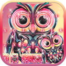 Mignon hibou Clavier Thème APK