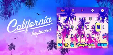 Sunset Summer Keyboard Theme