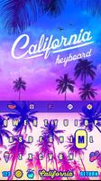 Sunset Summer Keyboard Theme Affiche