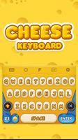 Gold Cheese Keyboard Theme - E Affiche