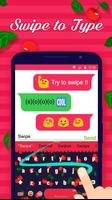 Fruit Color Keyboard Theme تصوير الشاشة 3