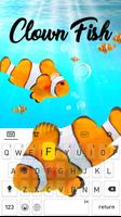 ClownFish Animated Keyboard Affiche