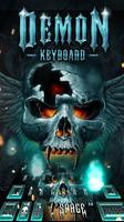 Dark Demon Keyboard Theme постер