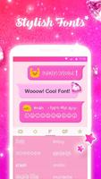 2 Schermata Pink Diamond Keyboard Theme - 