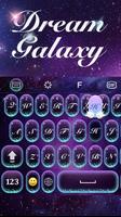 Galaxy Emoji Keyboard Theme poster
