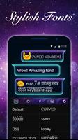 Galaxy Emoji Keyboard Theme capture d'écran 2