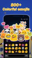 برنامه‌نما Face Emoji Keyboard Theme for  عکس از صفحه