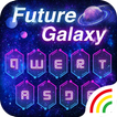 Neon Galaxy Keyboard Theme