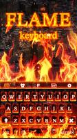 Burning Animated Keyboard Plakat