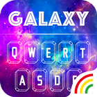 Color Keyboard Galaxy Theme-icoon