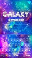 Color Keyboard Galaxy Theme الملصق