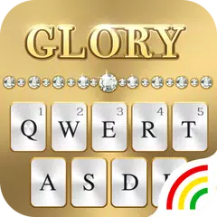 Luxury Gold Diamond Keyboard T APK download