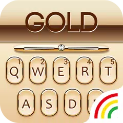 download Gold Keyboard Golden Theme APK