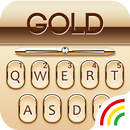 Gold Keyboard Golden Theme APK