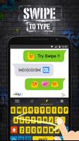 Yellow Graffiti Wall Keyboard  截圖 3