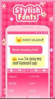 Pink Kitty Keyboard Theme ภาพหน้าจอ 2