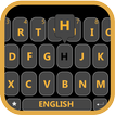 Luxury Golden Black Keyboard