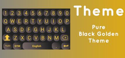 Luxury Golden Black Keyboard gönderen