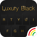 Luxury Black Keyboard Theme APK