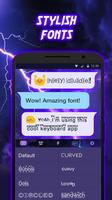 Storm Animated Keyboard اسکرین شاٹ 2