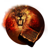 Fire Lion Keyboard Theme - Emo icono