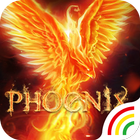 Flame Phoenix Keyboard Theme f ไอคอน