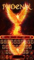 Flame Phoenix Keyboard Theme f पोस्टर