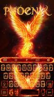 Flame Phoenix Keyboard Theme f Affiche