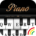 Black&White Piano Keyboard The icono