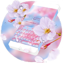 Pink Drops RainbowKey Theme APK