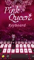 Pink Diamond Keyboard Theme Affiche