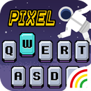 Pixel Emoji Keyboard Theme APK