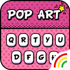 Sweetie Pop Art Keyboard Theme أيقونة