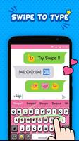 Sweetie Pop Art Keyboard Theme 截图 3